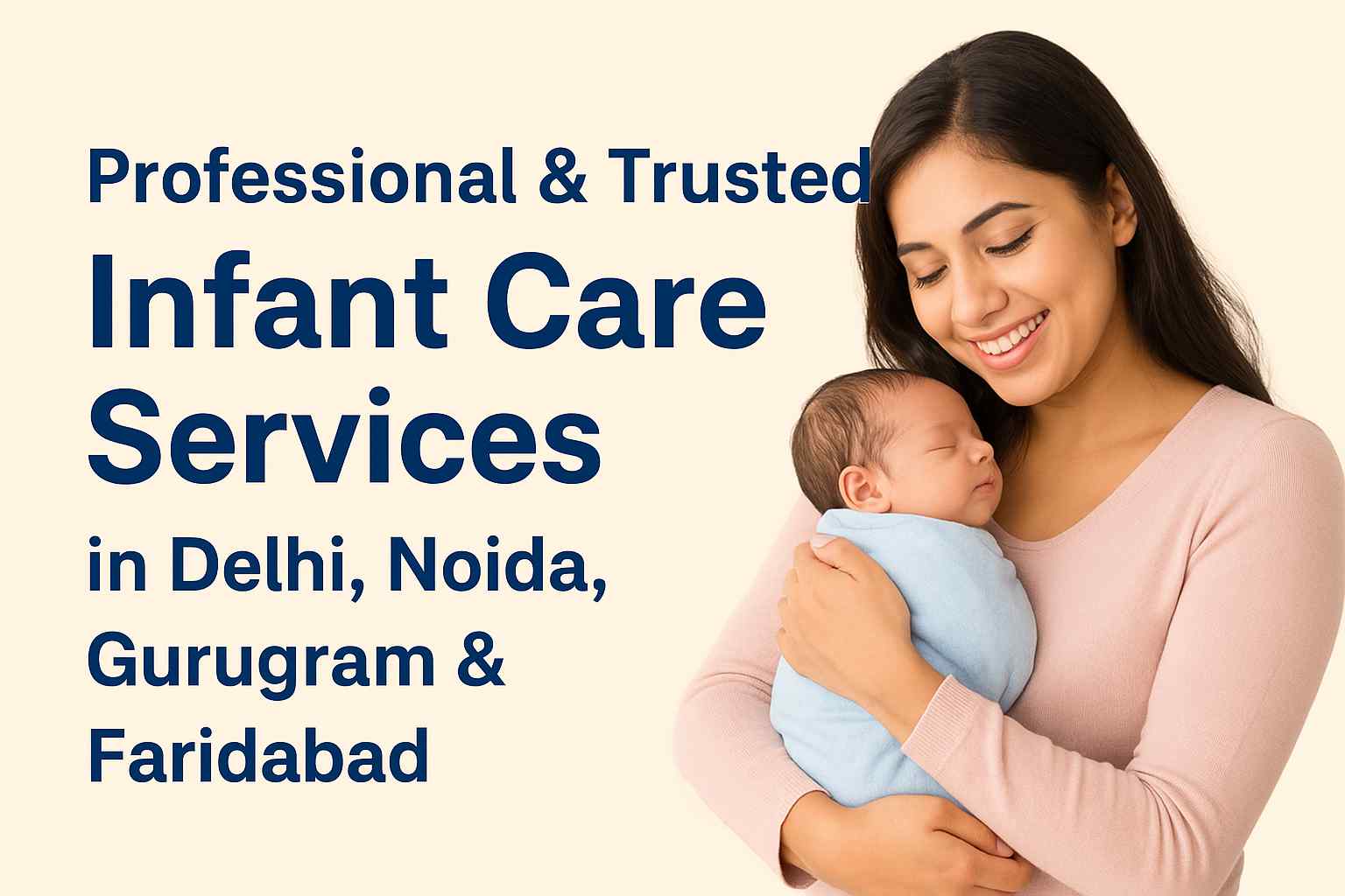 Professional & Trusted Infant Care Services in Delhi, Noida, Gurugram & Faridabad