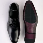 Marco Black Laced Shoe