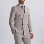 Mayfair Stone Double-Breasted Two Piece Suit